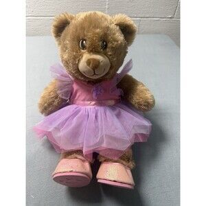 Build a Bear- Ballerina Bear with Clothing & Shoes